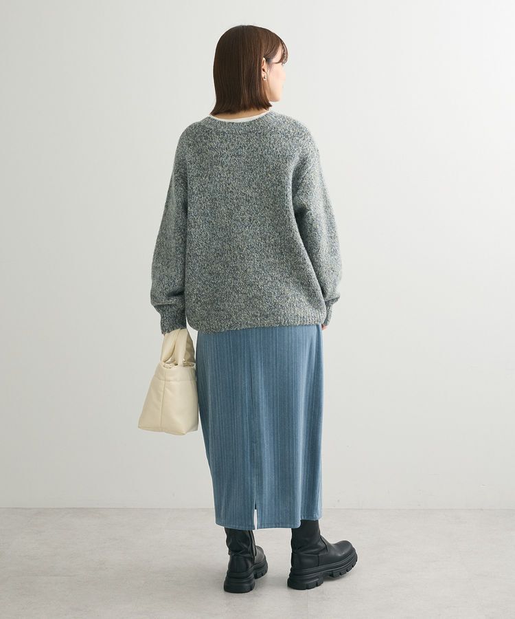 Green Parks「2WAYメランジMIXニットプルオーバー」|ニット・セーター|