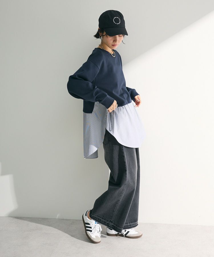 Green Parks「ダンボールドッキングチュニック」|Tシャツ・カットソー|