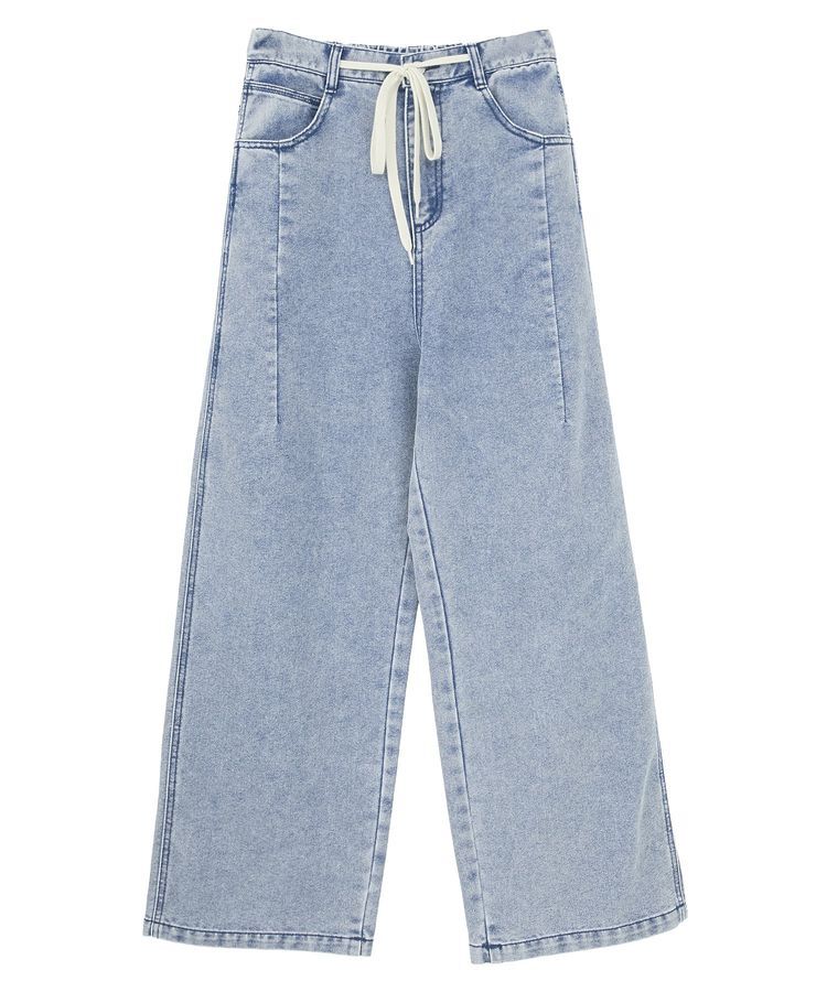 Green Parks「コクーンシルエットデニムパンツ」|デニム|