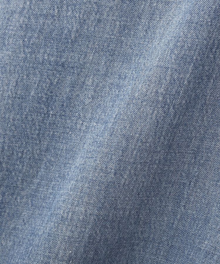 GARAGE OF GOOD CLOTHING「シアーデニムビッグカフスドルマンシャツ」|シャツ・ブラウス|