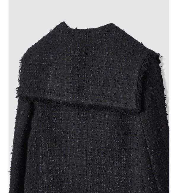 LOULOU WILLOUGHBY「【LOULOU WILLOUGHBY】ファンシーツイードセーラージャケット」|テーラードジャケット|