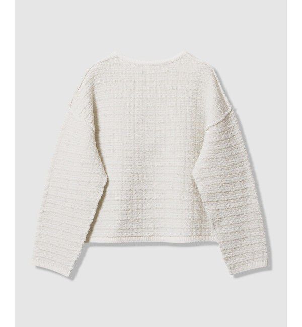 allureville「リバーシブルツイードカーディガン」|カーディガン|