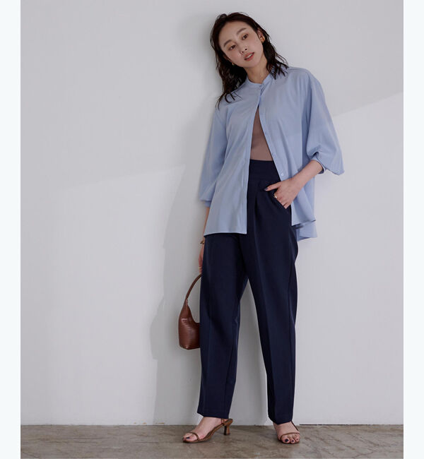 ur's「アジャスタブルカフスバンドカラーシャツ」|シャツ・ブラウス|