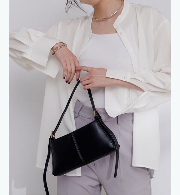 ur's「アジャスタブルカフスバンドカラーシャツ」|シャツ・ブラウス|