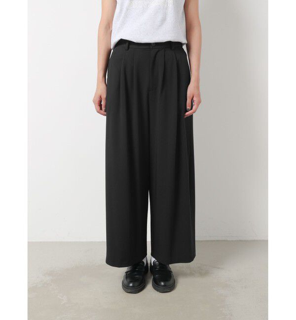 MARMARMAR「MARMARMAR ハイウエストワイドトラウザー」|その他|