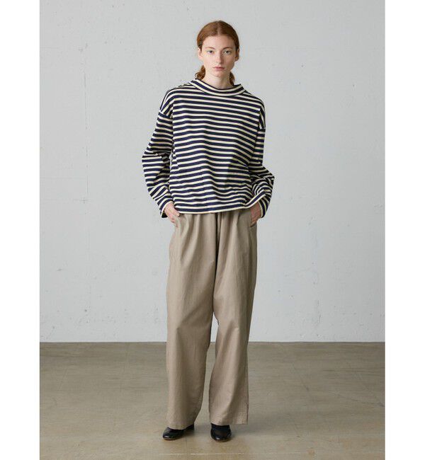 MidiUmi「MidiUmi コットンリネンワイドボリュームパンツ」|その他|