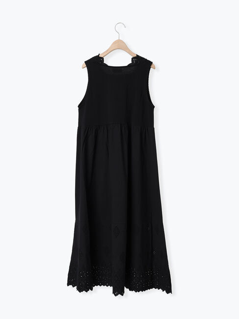 Samansa Mos2「【抗菌防臭】スカラップレースペチワンピース」|ワンピース|