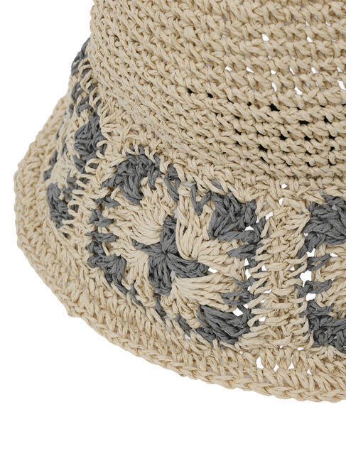 Samansa Mos2「【消臭効果】ペーパーフラワーハット」|その他|