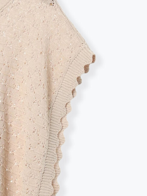 Samansa Mos2「【Cross&times;Staff】前後2WAYニットベスト」|ダウンベスト・ベスト|