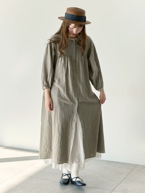 Samansa Mos2「【Cross&times;Staff】前後2WAYワンピース」|ワンピース|