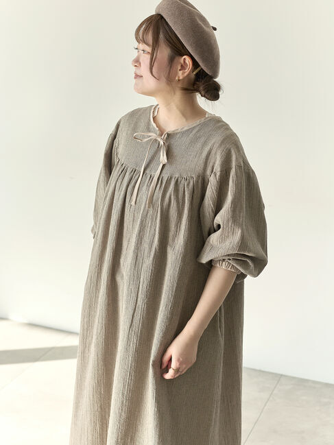 Samansa Mos2「【Cross&times;Staff】前後2WAYワンピース」|ワンピース|