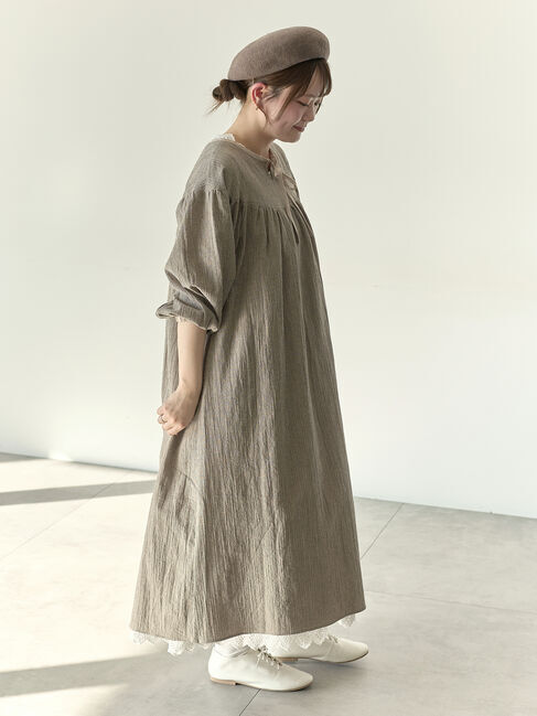 Samansa Mos2「【Cross&times;Staff】前後2WAYワンピース」|ワンピース|