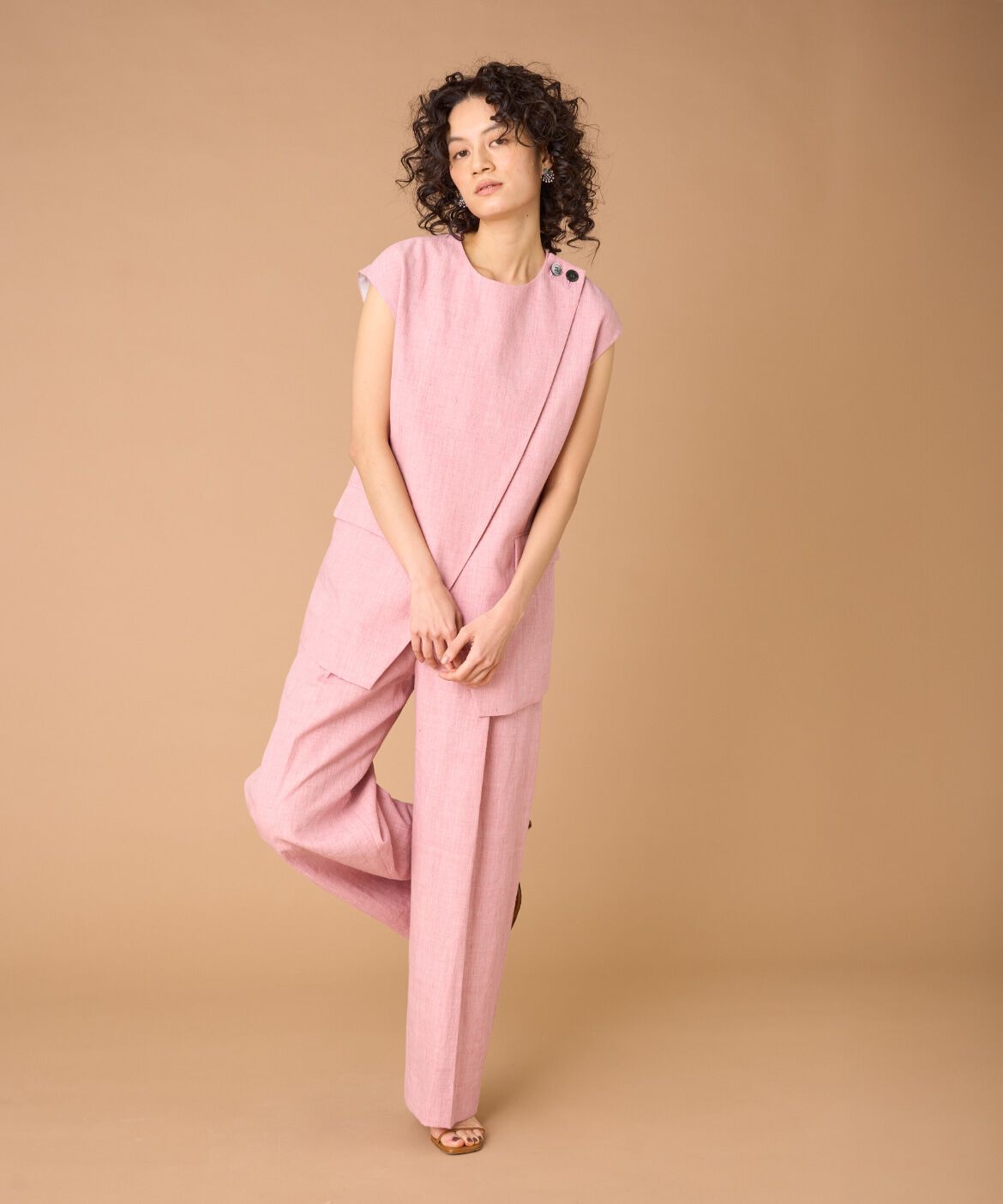 la veille by SUPERIOR CLOSET「タックワイドパンツ」|その他|