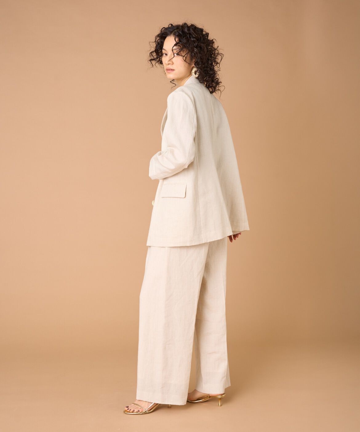 la veille by SUPERIOR CLOSET「タックワイドパンツ」|その他|