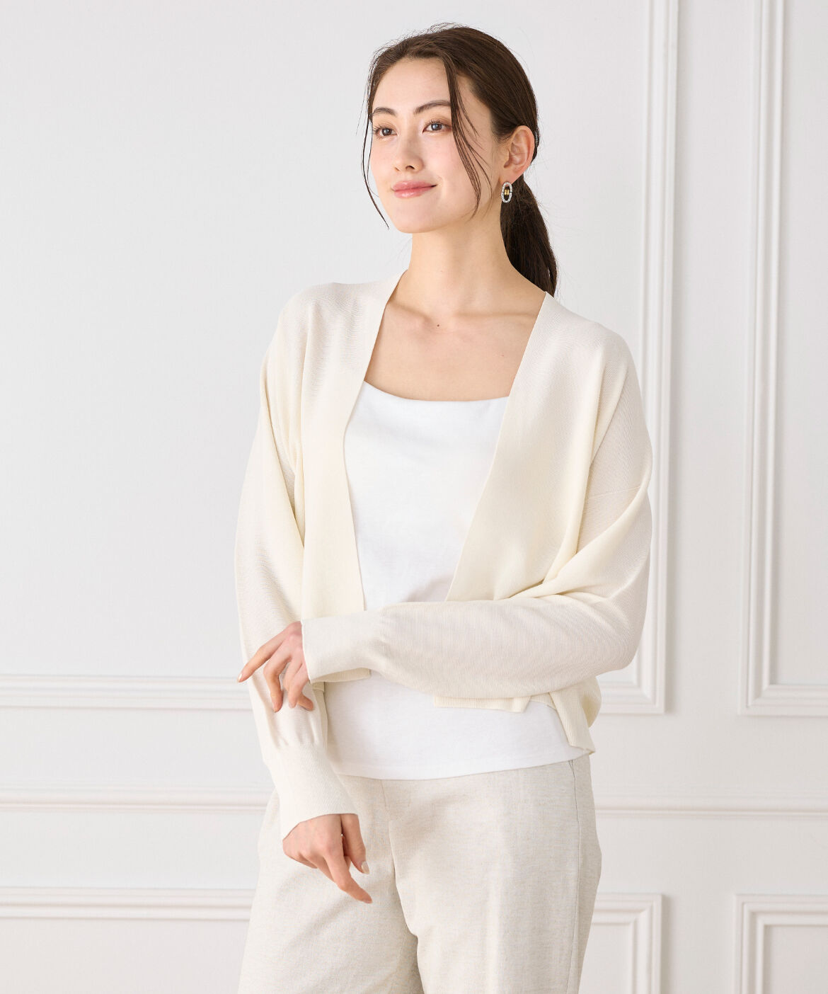 7-IDconcept.「ホールガーメントカーディガン」|カーディガン|