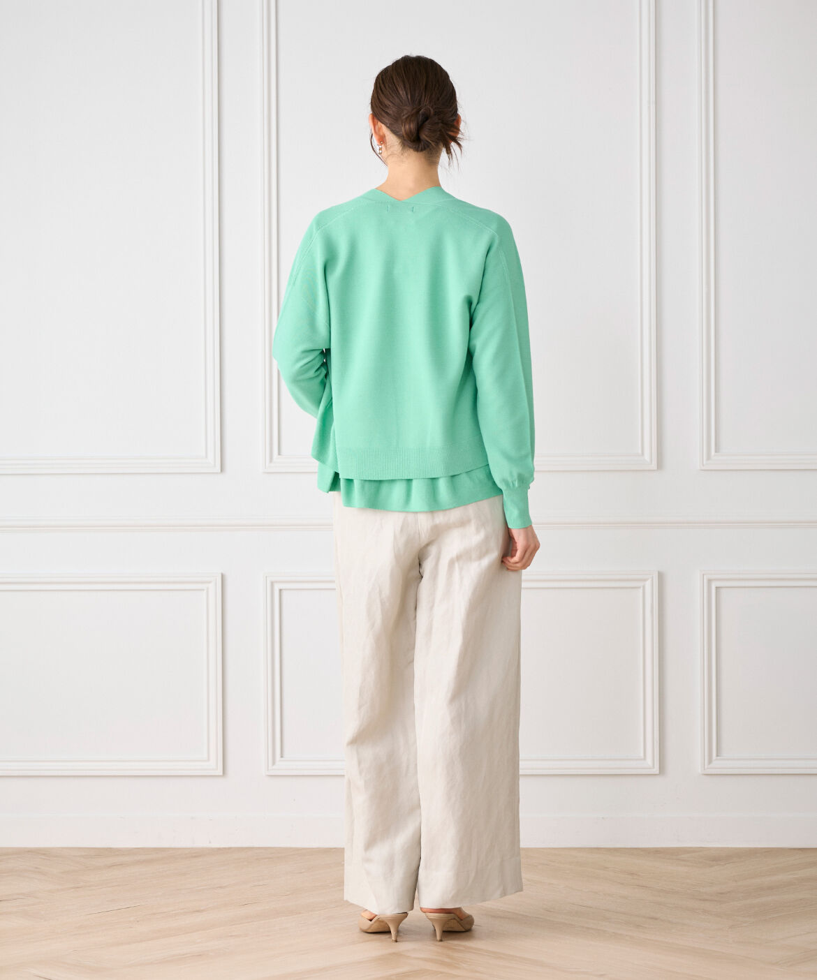 7-IDconcept.「ホールガーメントカーディガン」|カーディガン|