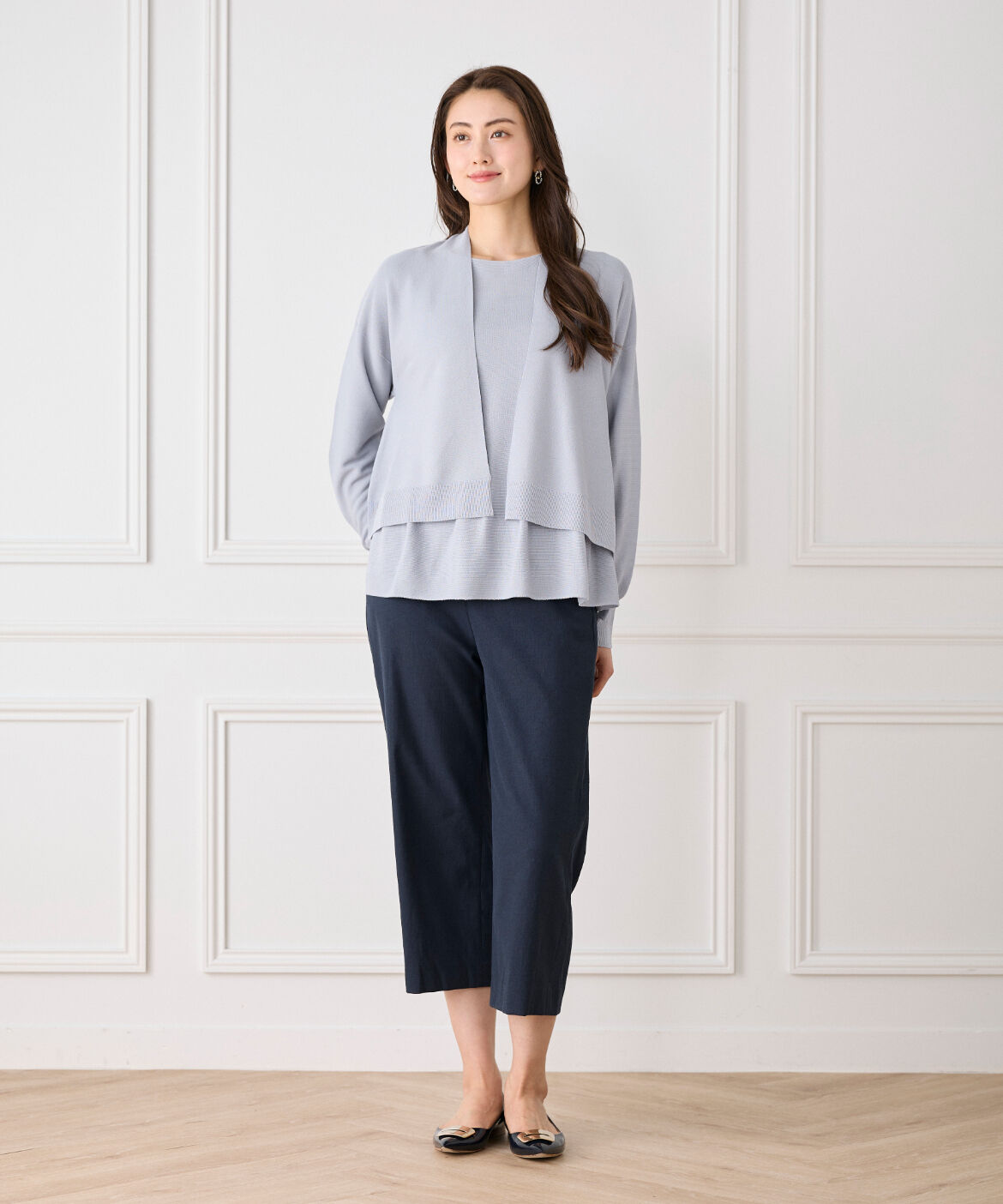 7-IDconcept.「ホールガーメントカーディガン」|カーディガン|