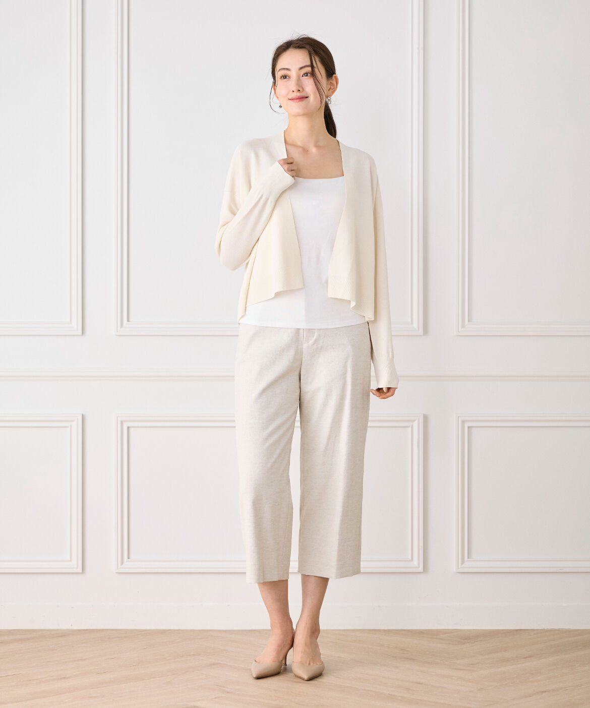 7-IDconcept.「ホールガーメントカーディガン」|カーディガン|