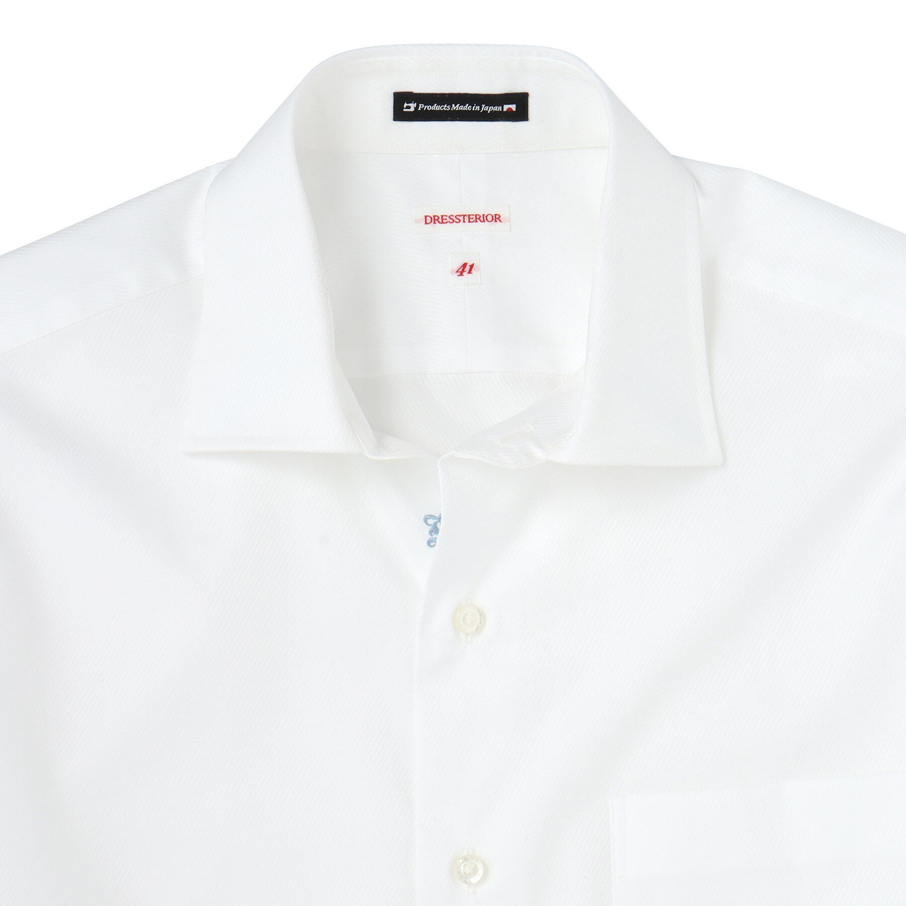 DRESSTERIOR「ワイドカラードレスシャツ」|シャツ・ブラウス|