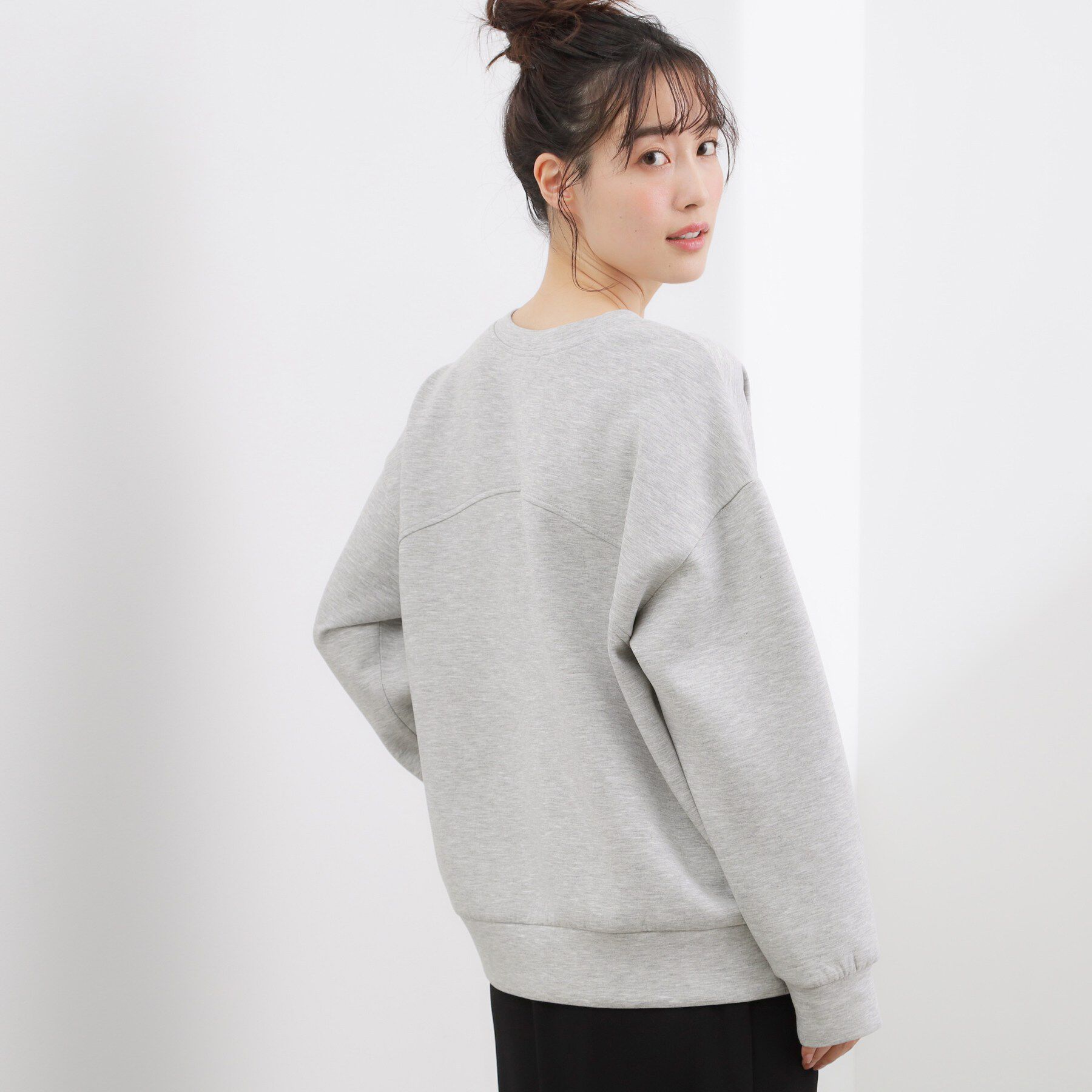 grove「2WAYハーフジップスウェット」|パーカー|