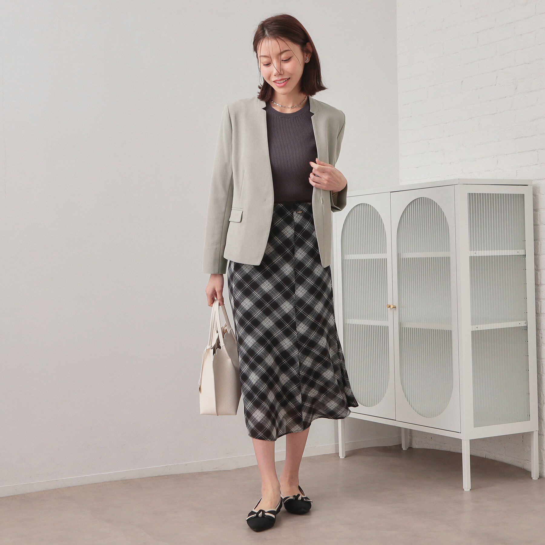 index「セットアップ対応 ノーカラージャケット【ウォッシャブル・接触冷感・吸水速乾・防シワ・ストレッチ】」|ノーカラージャケット|