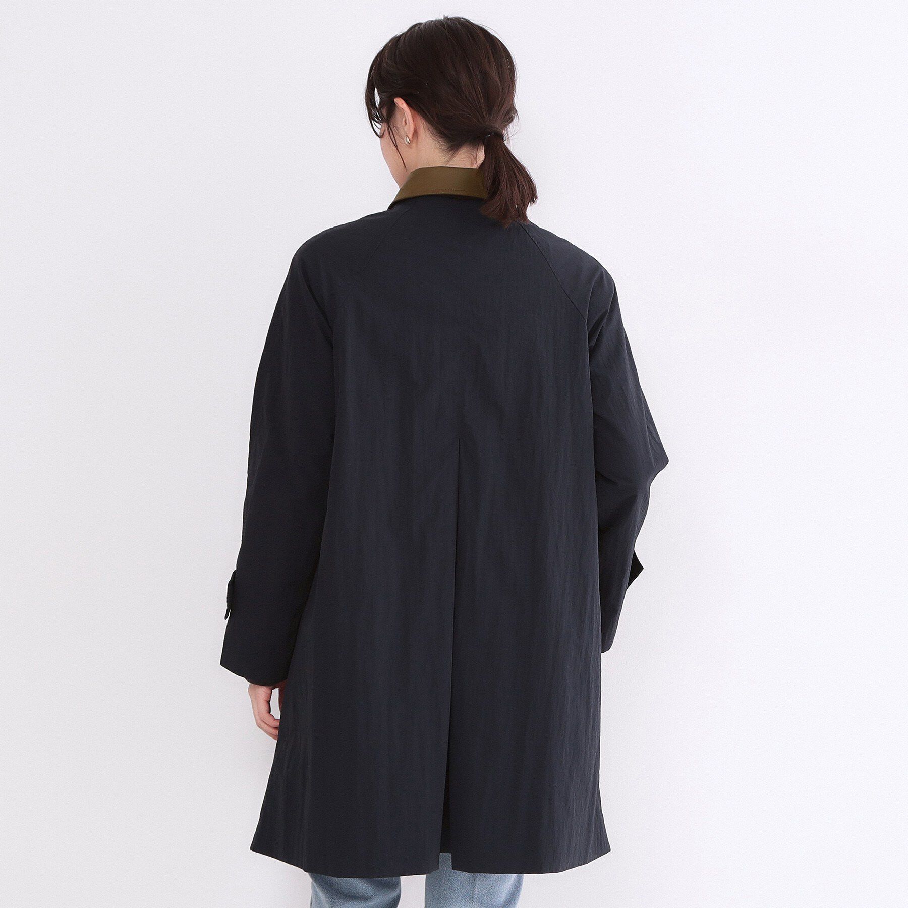 OPAQUE.CLIP「撥水ステンカラーコート【洗える】」|ステンカラーコート|