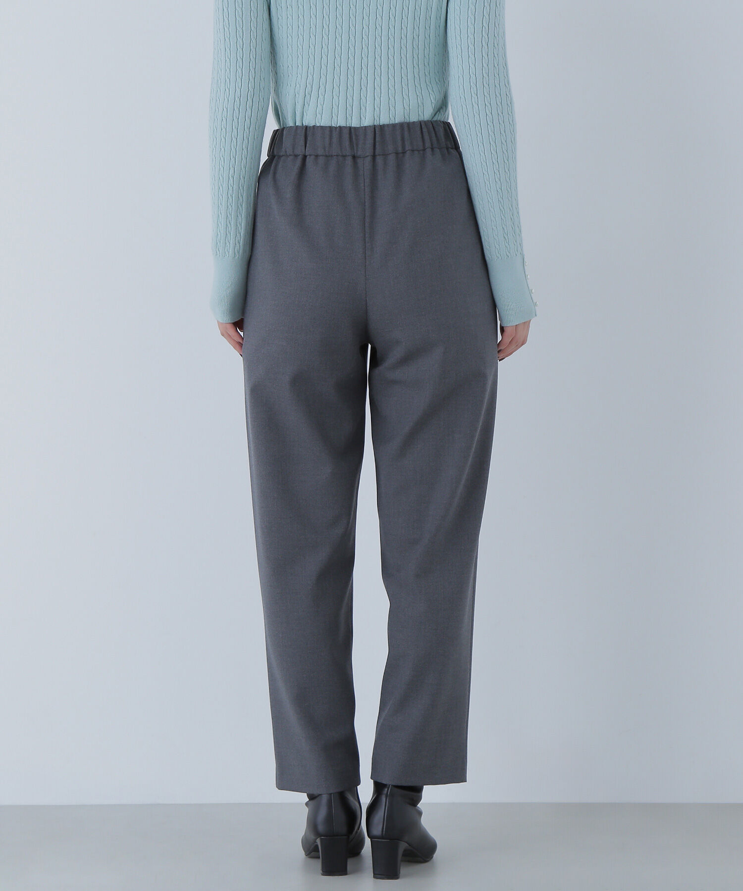  「裏起毛イージーテーパードパンツ」|その他|