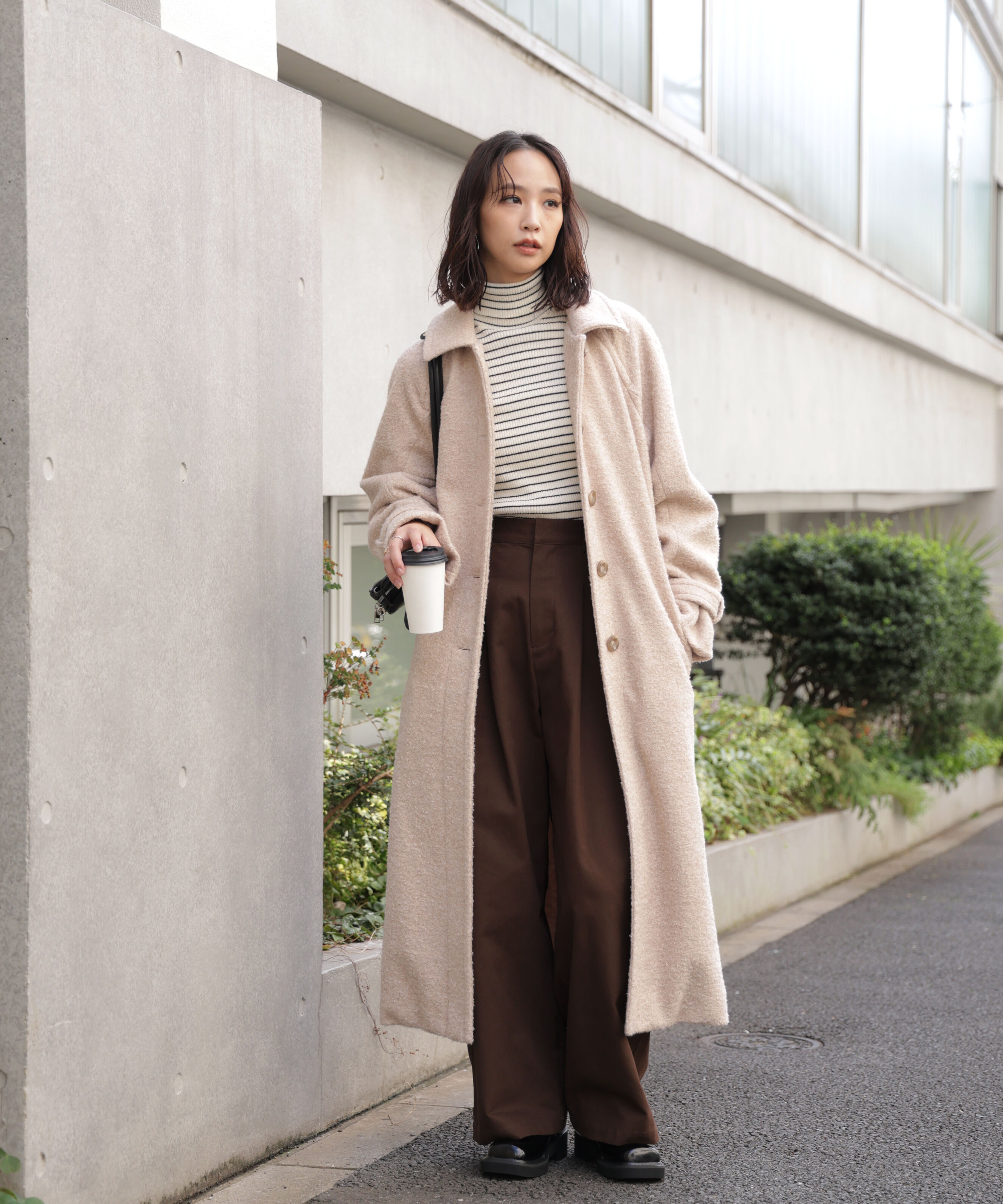  「2wayステンカラーロングコート」|その他|