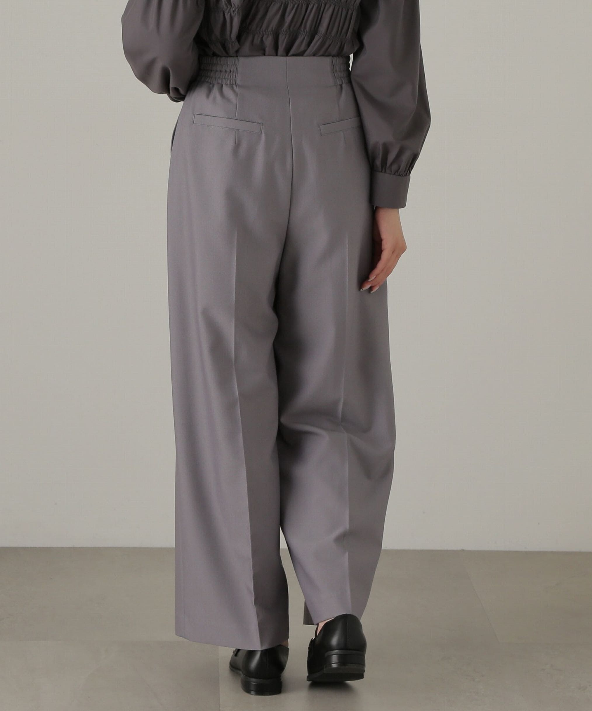 PROPORTION BODY DRESSING「サイドゴムワイドパンツ24AW」|その他|