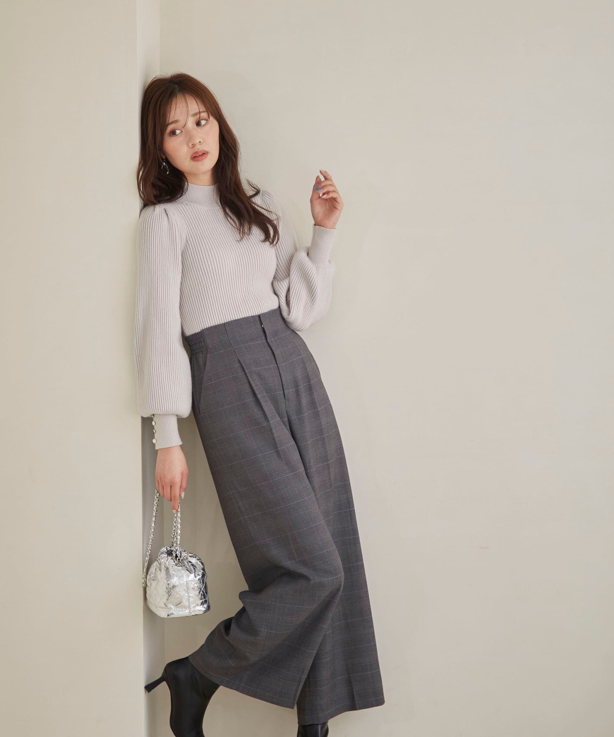 PROPORTION BODY DRESSING「サイドゴムワイドパンツ24AW」|その他|