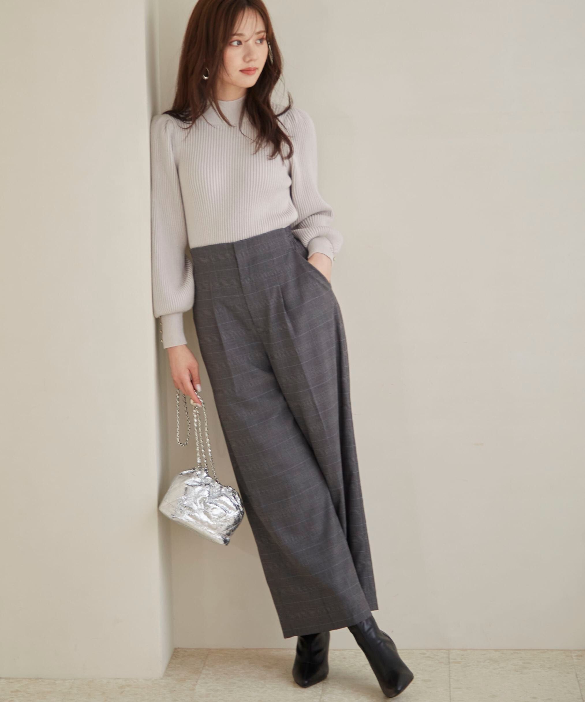 PROPORTION BODY DRESSING「サイドゴムワイドパンツ24AW」|その他|