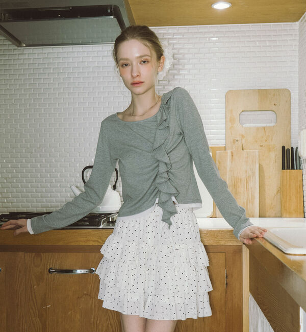 archives「フリルドロストカットＴＯＰＳ」|Tシャツ・カットソー|