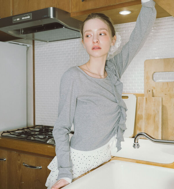 archives「フリルドロストカットＴＯＰＳ」|Tシャツ・カットソー|