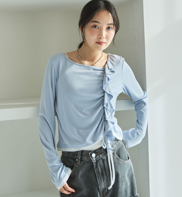 archives「フリルドロストカットＴＯＰＳ」|Tシャツ・カットソー|