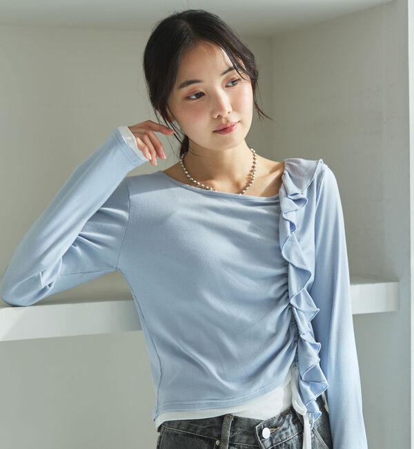 archives「フリルドロストカットＴＯＰＳ」|Tシャツ・カットソー|