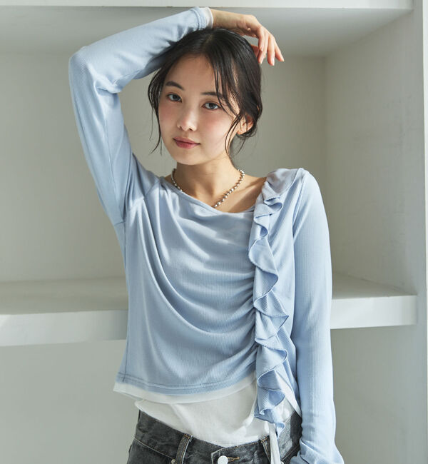 archives「フリルドロストカットＴＯＰＳ」|Tシャツ・カットソー|