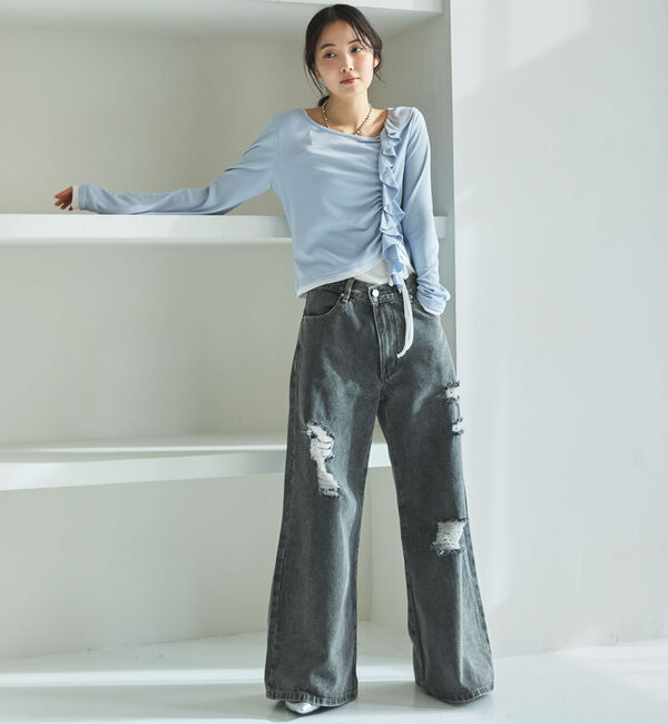 archives「フリルドロストカットＴＯＰＳ」|Tシャツ・カットソー|