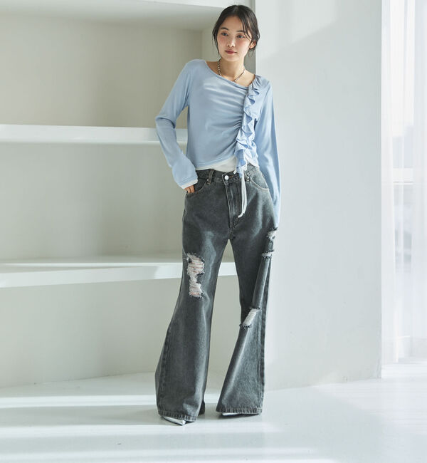 archives「フリルドロストカットＴＯＰＳ」|Tシャツ・カットソー|