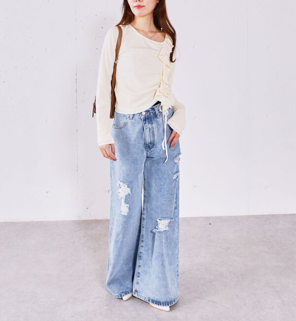 archives「フリルドロストカットＴＯＰＳ」|Tシャツ・カットソー|