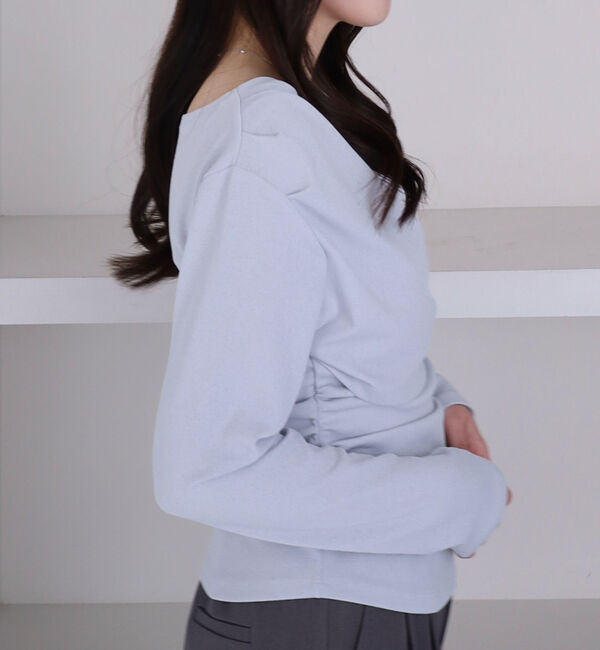 archives「【ＯＮかわ】クロスタックドレープオフショルカットＴＯＰＳ」|Tシャツ・カットソー|