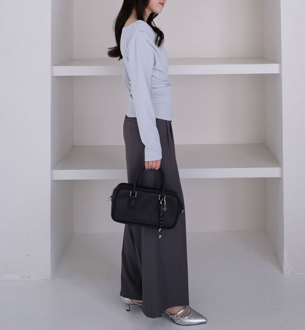 archives「【ＯＮかわ】クロスタックドレープオフショルカットＴＯＰＳ」|Tシャツ・カットソー|