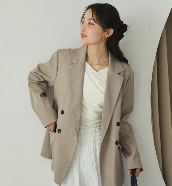 archives「【ＯＮかわ】クロスタックドレープオフショルカットＴＯＰＳ」|Tシャツ・カットソー|IVORY