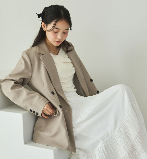 archives「【ＯＮかわ】クロスタックドレープオフショルカットＴＯＰＳ」|Tシャツ・カットソー|