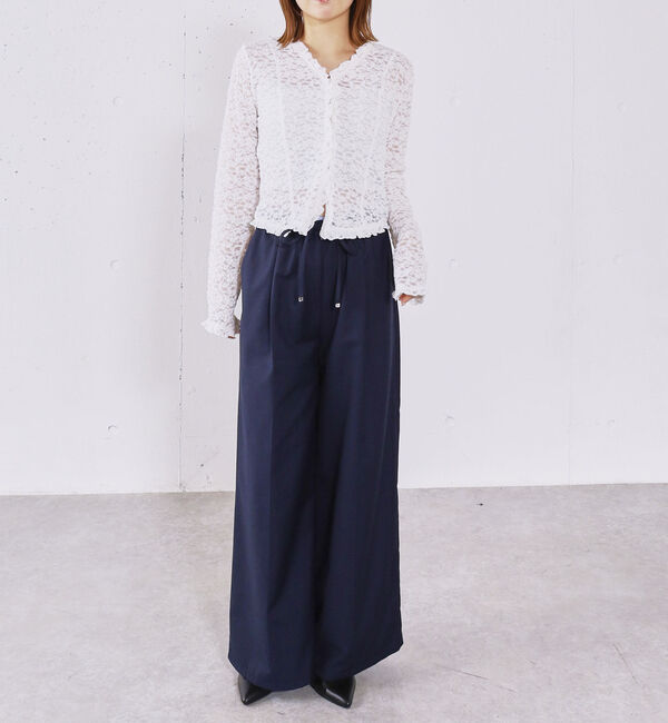 archives「レースフリルカーディガン」|Tシャツ・カットソー|