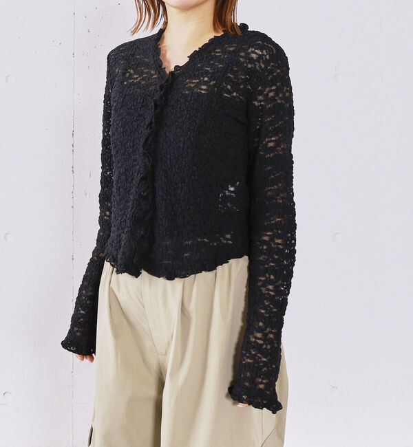 archives「レースフリルカーディガン」|Tシャツ・カットソー|