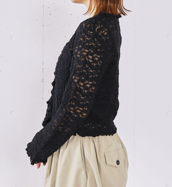 archives「レースフリルカーディガン」|Tシャツ・カットソー|