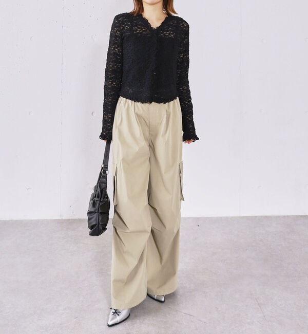 archives「レースフリルカーディガン」|Tシャツ・カットソー|