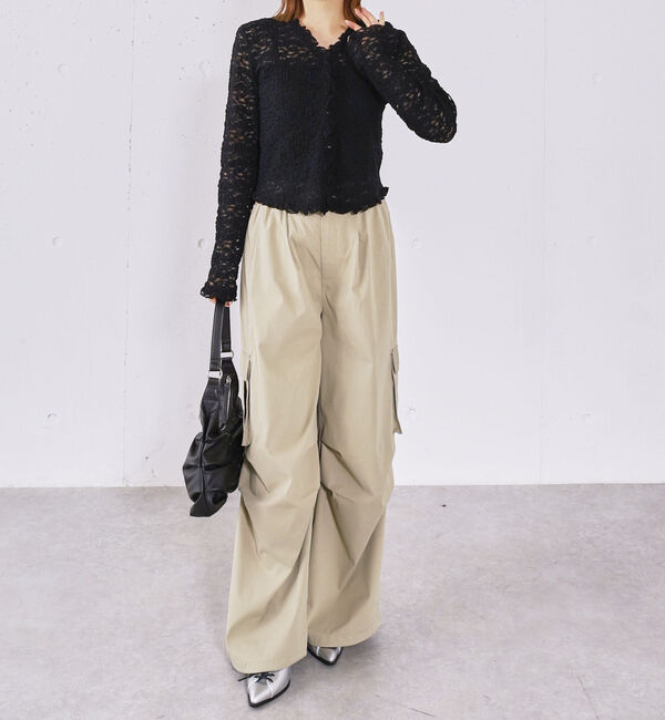 archives「レースフリルカーディガン」|Tシャツ・カットソー|