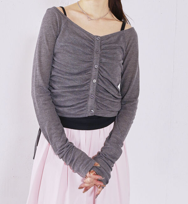 archives「レイヤードカットＳＥＴ　ＴＯＰＳ」|カーディガン|