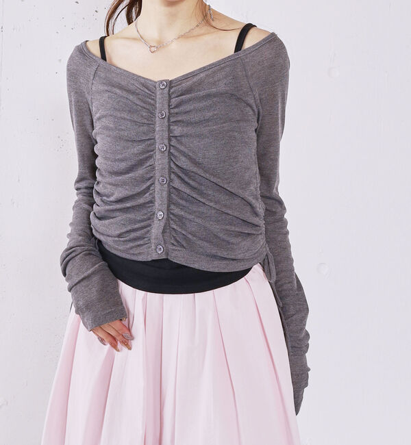 archives「レイヤードカットＳＥＴ　ＴＯＰＳ」|カーディガン|